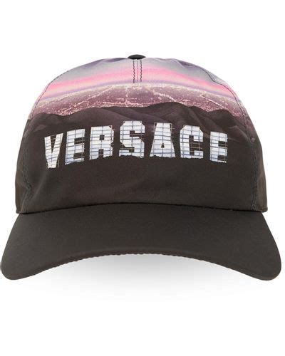 versace red beret|Versace hats for men.